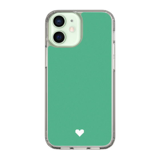 Slim Protection Case［ Original - Favorite Color Heart - Green ］