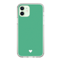 Slim Protection Case［ Original - Favorite Color Heart - Green ］