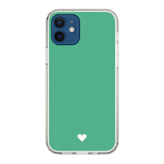 Slim Protection Case［ Original - Favorite Color Heart - Green ］