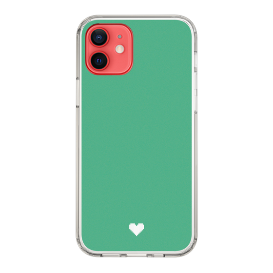 Slim Protection Case［ Original - Favorite Color Heart - Green ］