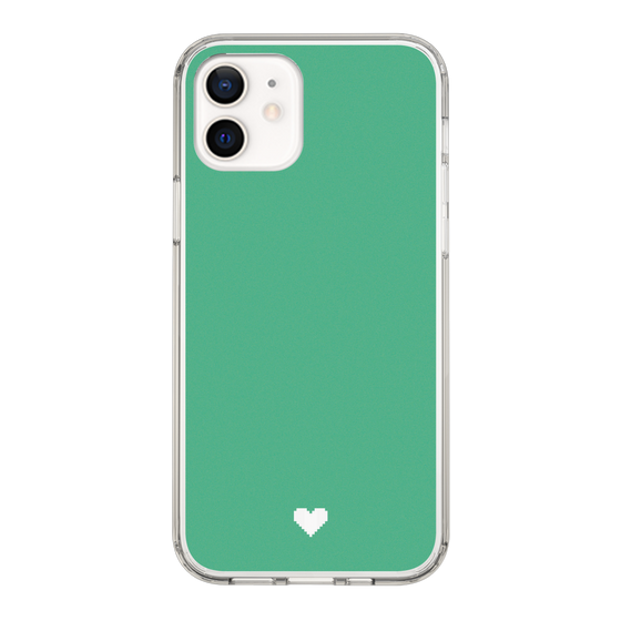 Slim Protection Case［ Original - Favorite Color Heart - Green ］