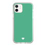 Slim Protection Case［ Original - Favorite Color Heart - Green ］