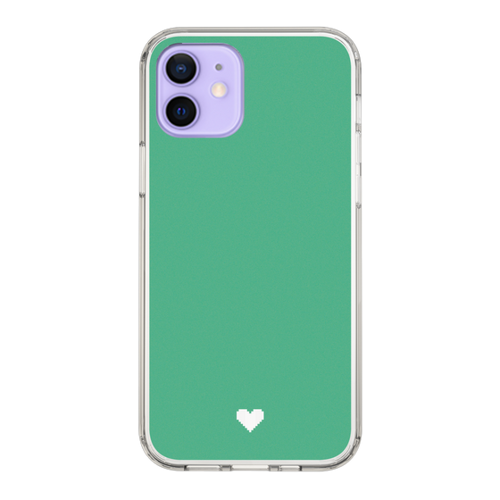 Slim Protection Case［ Original - Favorite Color Heart - Green ］