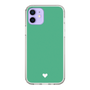 Slim Protection Case［ Original - Favorite Color Heart - Green ］