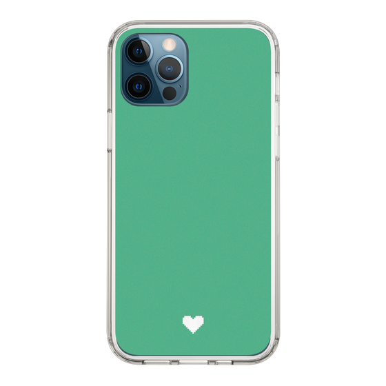 Slim Protection Case［ Original - Favorite Color Heart - Green ］