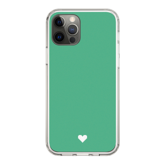 Slim Protection Case［ Original - Favorite Color Heart - Green ］