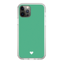 Slim Protection Case［ Original - Favorite Color Heart - Green ］