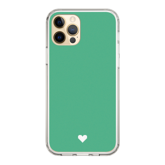 Slim Protection Case［ Original - Favorite Color Heart - Green ］