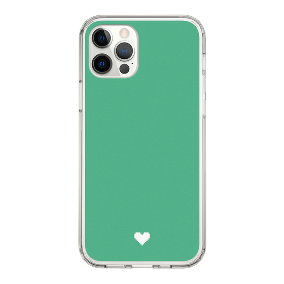 Slim Protection Case［ Original - Favorite Color Heart - Green ］