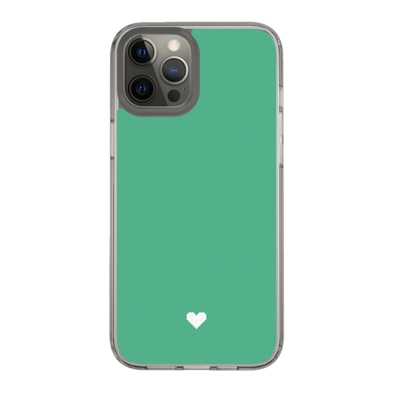 Slim Protection Case［ Original - Favorite Color Heart - Green ］