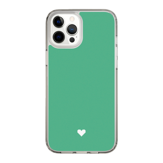 Slim Protection Case［ Original - Favorite Color Heart - Green ］