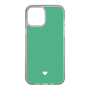 Slim Protection Case［ Original - Favorite Color Heart - Green ］