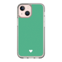 Slim Protection Case［ Original - Favorite Color Heart - Green ］