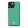 Slim Protection Case［ Original - Favorite Color Heart - Green ］