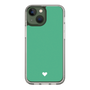 Slim Protection Case［ Original - Favorite Color Heart - Green ］