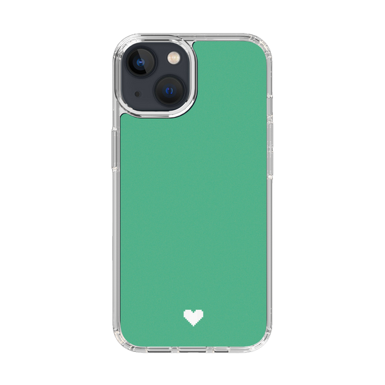 Slim Protection Case［ Original - Favorite Color Heart - Green ］