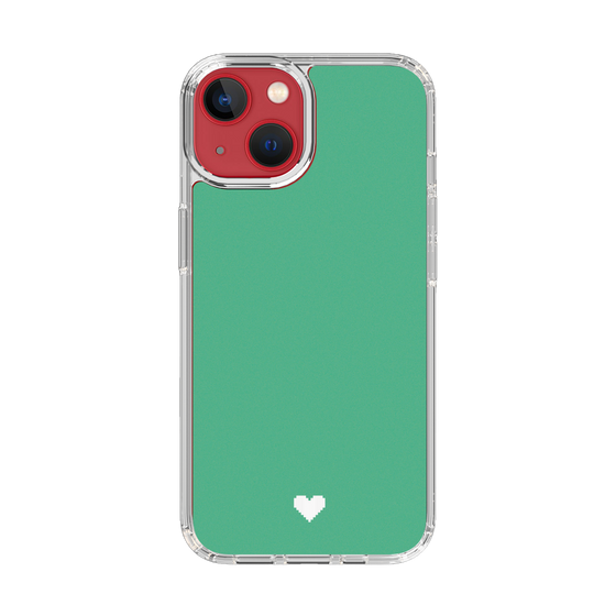Slim Protection Case［ Original - Favorite Color Heart - Green ］
