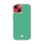 Slim Protection Case［ Original - Favorite Color Heart - Green ］