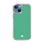 Slim Protection Case［ Original - Favorite Color Heart - Green ］