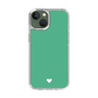 Slim Protection Case［ Original - Favorite Color Heart - Green ］