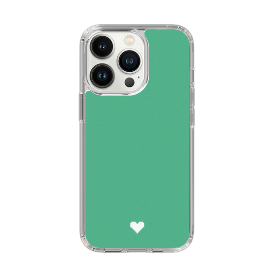 Slim Protection Case［ Original - Favorite Color Heart - Green ］