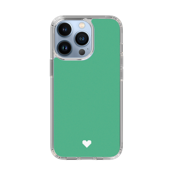Slim Protection Case［ Original - Favorite Color Heart - Green ］