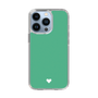 Slim Protection Case［ Original - Favorite Color Heart - Green ］