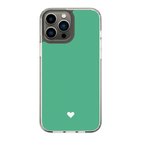 Slim Protection Case［ Original - Favorite Color Heart - Green ］