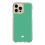 Slim Protection Case［ Original - Favorite Color Heart - Green ］