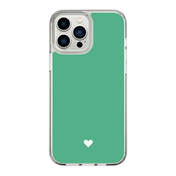 Slim Protection Case［ Original - Favorite Color Heart - Green ］