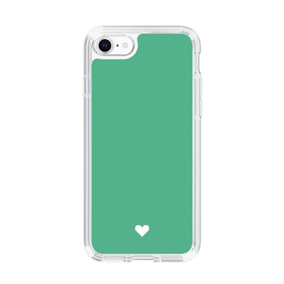Slim Protection Case［ Original - Favorite Color Heart - Green ］