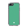 Slim Protection Case［ Original - Favorite Color Heart - Green ］