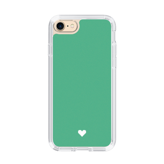 Slim Protection Case［ Original - Favorite Color Heart - Green ］