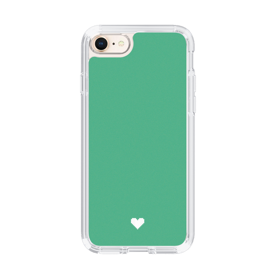 Slim Protection Case［ Original - Favorite Color Heart - Green ］