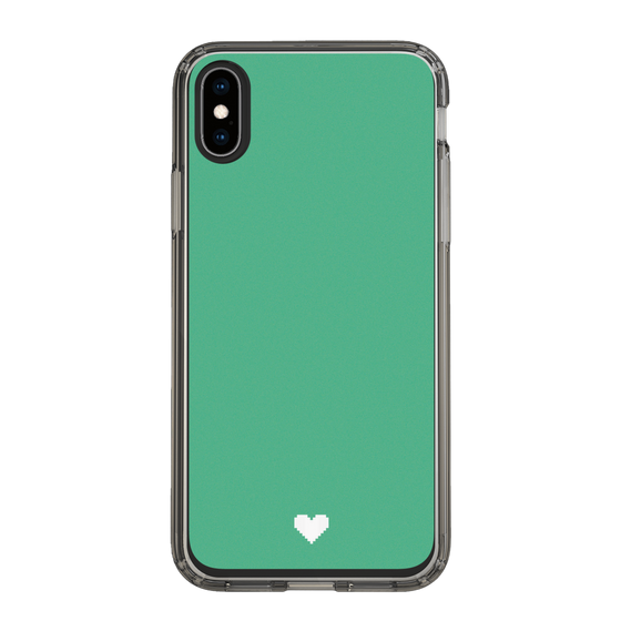 Slim Protection Case［ Original - Favorite Color Heart - Green ］