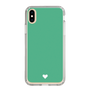 Slim Protection Case［ Original - Favorite Color Heart - Green ］