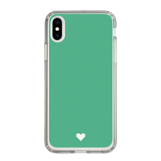 Slim Protection Case［ Original - Favorite Color Heart - Green ］