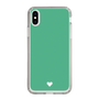 Slim Protection Case［ Original - Favorite Color Heart - Green ］