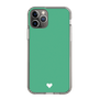Slim Protection Case［ Original - Favorite Color Heart - Green ］