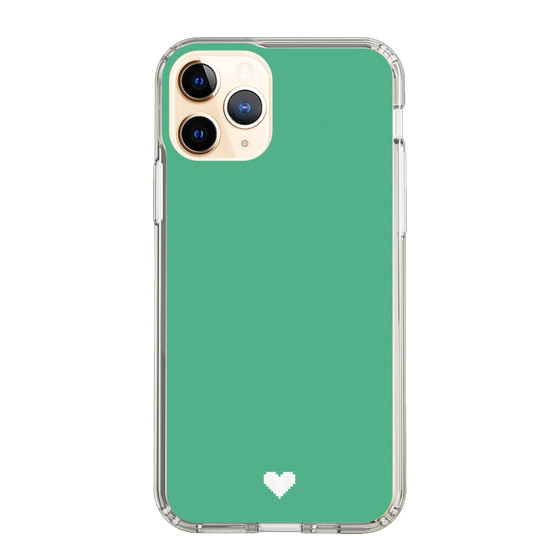 Slim Protection Case［ Original - Favorite Color Heart - Green ］