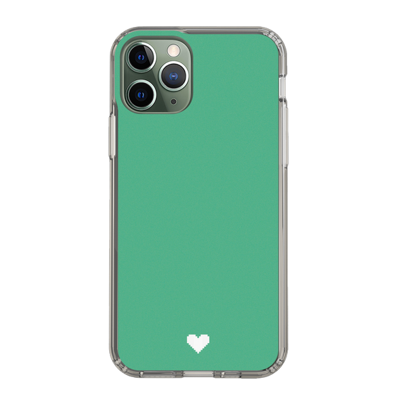 Slim Protection Case［ Original - Favorite Color Heart - Green ］