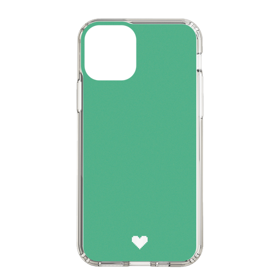 Slim Protection Case［ Original - Favorite Color Heart - Green ］