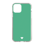 Slim Protection Case［ Original - Favorite Color Heart - Green ］