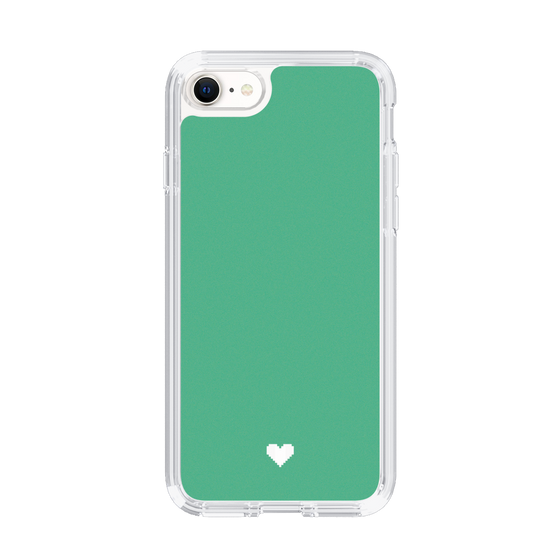 Slim Protection Case［ Original - Favorite Color Heart - Green ］