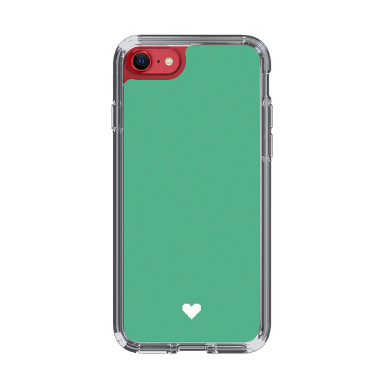 Slim Protection Case［ Original - Favorite Color Heart - Green ］