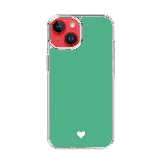 Slim Protection Case［ Original - Favorite Color Heart - Green ］