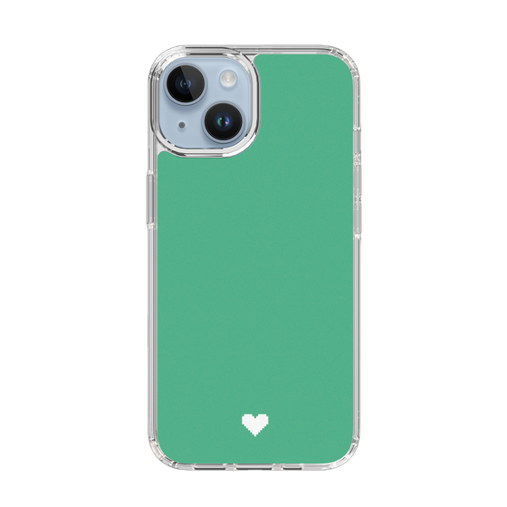 Slim Protection Case［ Original - Favorite Color Heart - Green ］