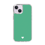 Slim Protection Case［ Original - Favorite Color Heart - Green ］