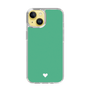 Slim Protection Case［ Original - Favorite Color Heart - Green ］