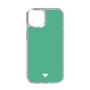 Slim Protection Case［ Original - Favorite Color Heart - Green ］